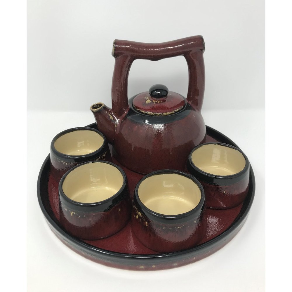 Shanghai Tea Set - Earthenware - Pier 1 NWT